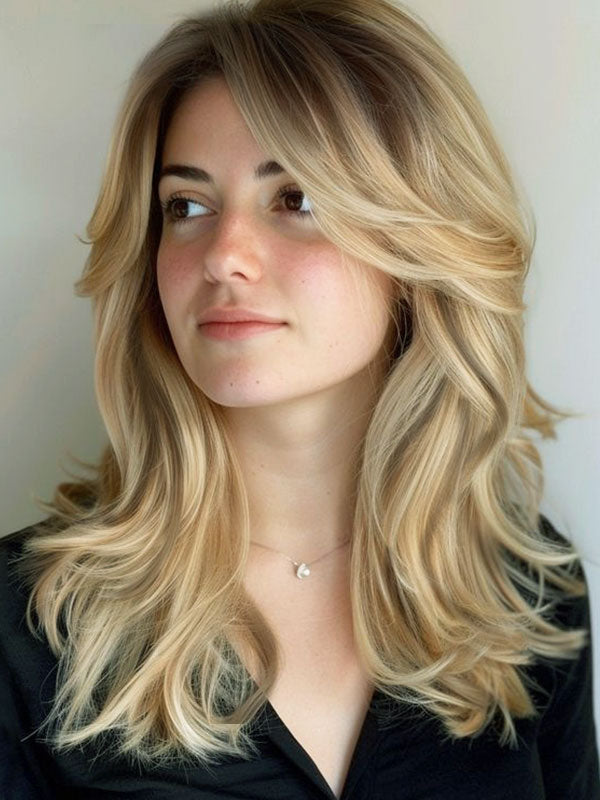 Hair Topper 5"x 6" Mono Base Balayage #B2/60