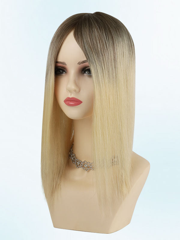Hair Topper 5"x 6" Mono Base Ombre #T4/60