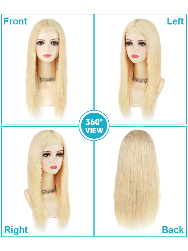 Lace Front Wig with Silk Top Balayage #B2/8