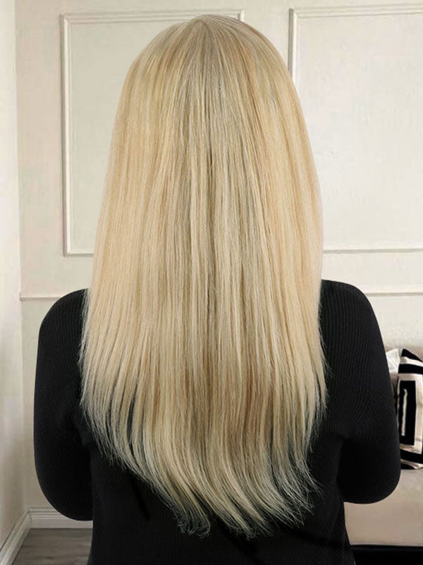 Lace Front Wig with Silk Top Highlights #P8/16