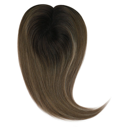 Hair Topper 5"x 6" Mono Base Ombre #8C/60