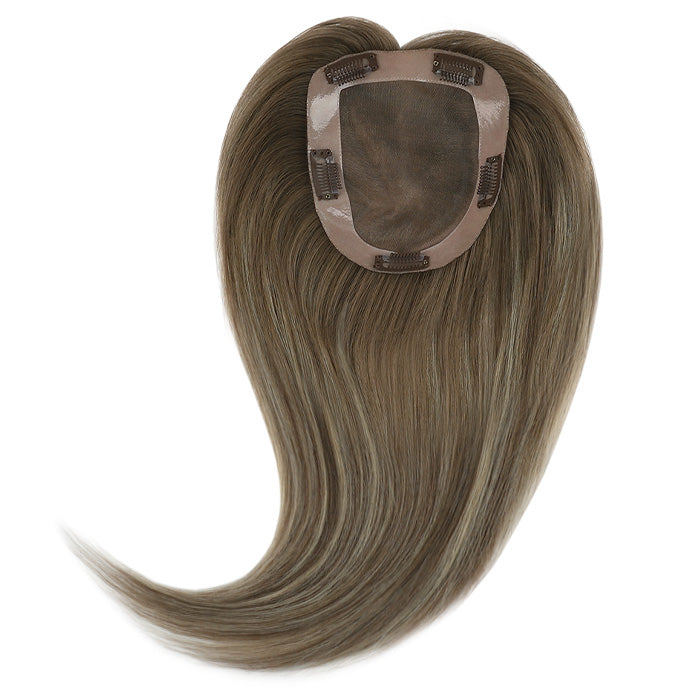 Hair Topper 5"x 6" Mono Base Balayage #B2/8