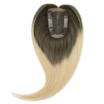 Hair Topper 3"x 5" Mono Base Ombre #T4/60