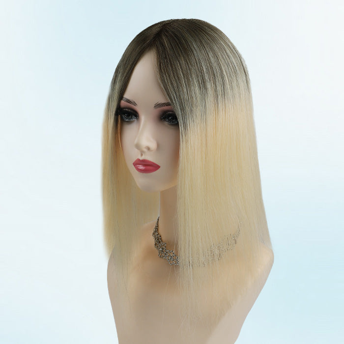 Hair Topper 3"x 5" Mono Base Ombre #T4/60