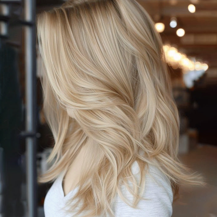 Hair Topper 5"x 6" Mono Base Highlights #P8/16