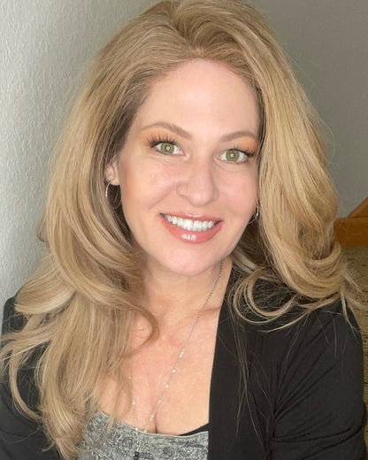 Lace Front Wig with Silk Top Highlights #P10/50