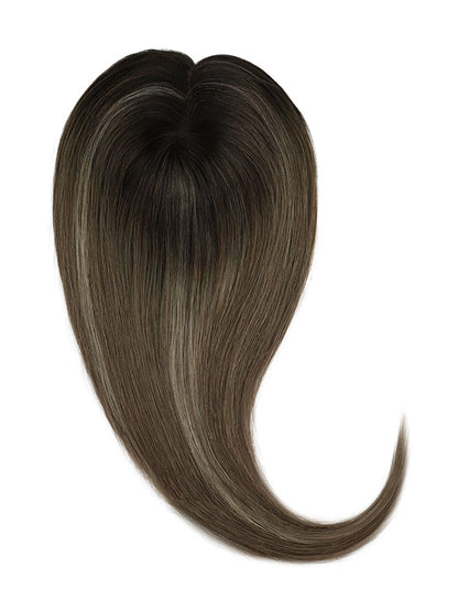 Hair Topper 3"x 5" Mono Base Balayage #B2/8