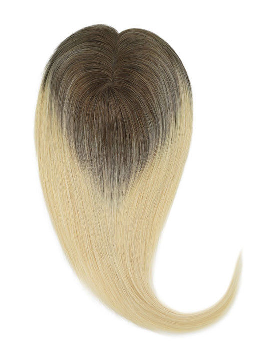 Hair Topper 3"x 5" Mono Base Ombre #T4/60