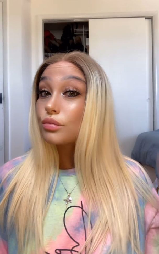 Lace Front Wig with Silk Top Ombre #T4/60